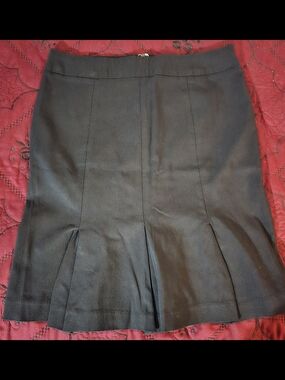 Classic Black Mini Skirt with Flared Hem